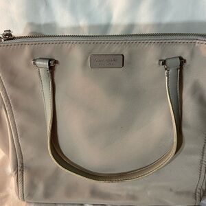 Kate Spade Cream Tote Bag with Minimalist Design